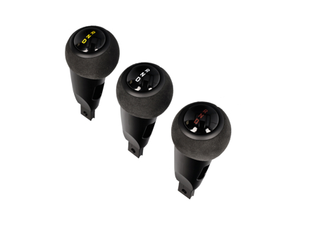 黑色 Alcantara 材质 PDK 换挡杆 - GT3 / GT3 RS 风格。适用于保时捷 992 / 992 Turbo - 992798251